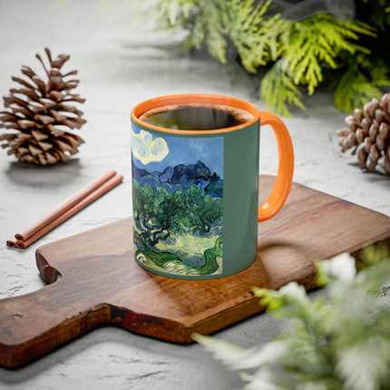 Olive Trees by Vincent Van Gogh Colorful Mugs (11oz, 15oz)