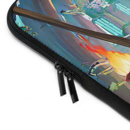 Cyberpunk Leopard Laptop Sleeve