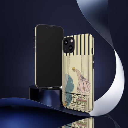 Falbalas et fanfreluches, La Souris by George Barbier Phone Cases