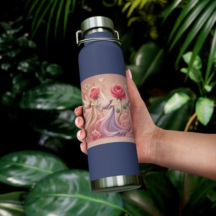 Whimsical Fairies Copper Vacuum Insulated Bottle, 22oz