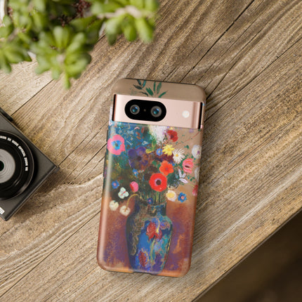 Bouquet of Flowers by Odilon Redon Phone Cases