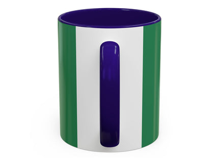 Tibetan Dragon Over Kabuki Duel Colorful Mugs (11oz, 15oz)