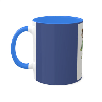 Versicolored Barbet by Paul Gervais Colorful Mugs, 11oz