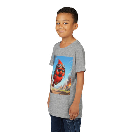 Cardinal Dive Bomber Youth Short Sleeve Tee
