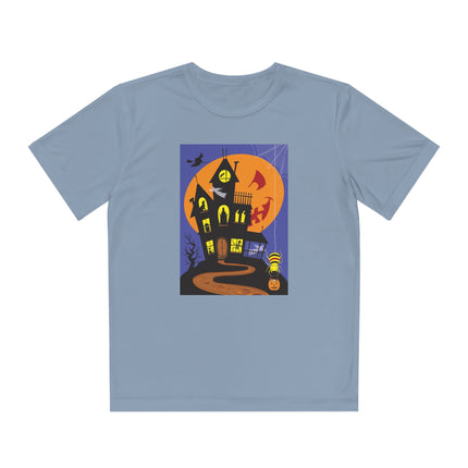 Halloween Night at the Haunted House Youth Competitor Tee