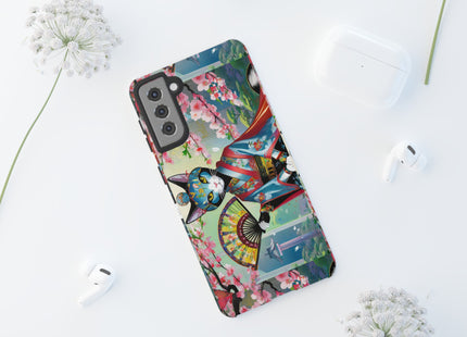 Cyberpunk Geisha Phone Cases