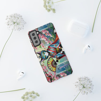 Cyberpunk Geisha Phone Cases