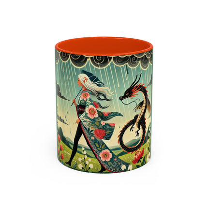 The Dragon Fairy’s Stride Colorful Mugs (11oz, 15oz)
