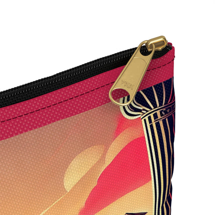 Art Deco Valentine's Romance Accessory Pouch