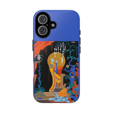 Mystic Oracle Phone Case – Sacred Glow & Eternal Grace
