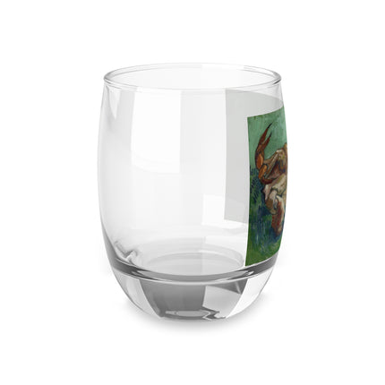 Crab on its Back by Vincent Van Gogh Whiskey Glass