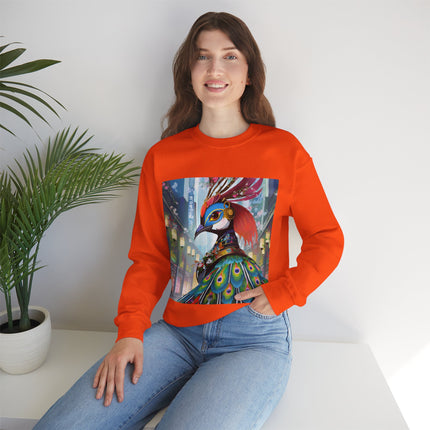 Techno Plumes Unisex Heavy Blend™ Crewneck Sweatshirt