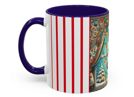 Mischief in Tinselland Colorful Mugs (11oz, 15oz)