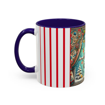 Mischief in Tinselland Colorful Mugs (11oz, 15oz)