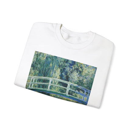 Water Lilies and Japanese Bridge by Claude Monet Heavy Blend™ Crewneck Sweatshirt