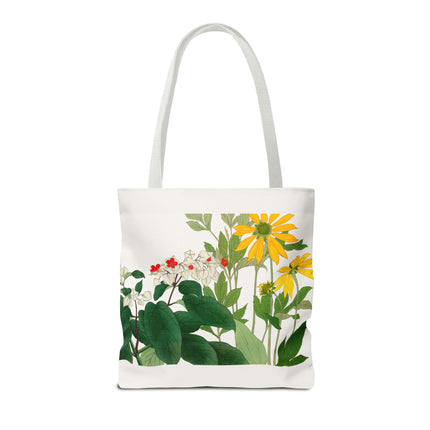 Clerodendrum & Rudbeckia by Tanigami Kônan Tote Bag (AOP)