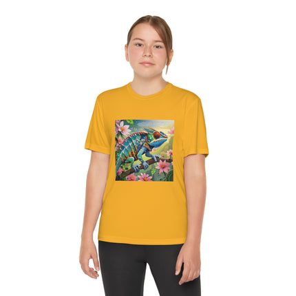 Camouflage Chameleon Youth Competitor Tee