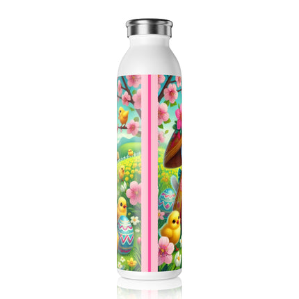 Geisha Kitten’s Easter Delight Slim Water Bottle