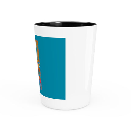 April & Diamond (from the Gem Series) by Sofia Chiostri Ceranic Shot Glass