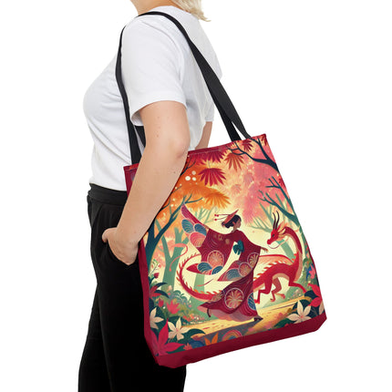 The Dragon Fairy’s Dance Tote Bag – Enchanted Grace & Spring Magic