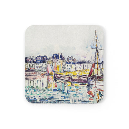 Le Croisic by Paul Signac Coaster – Harbor Light & Impressionist Calm