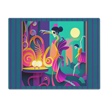Dance of the Skeleton Ballerinas Placemat, 1pc