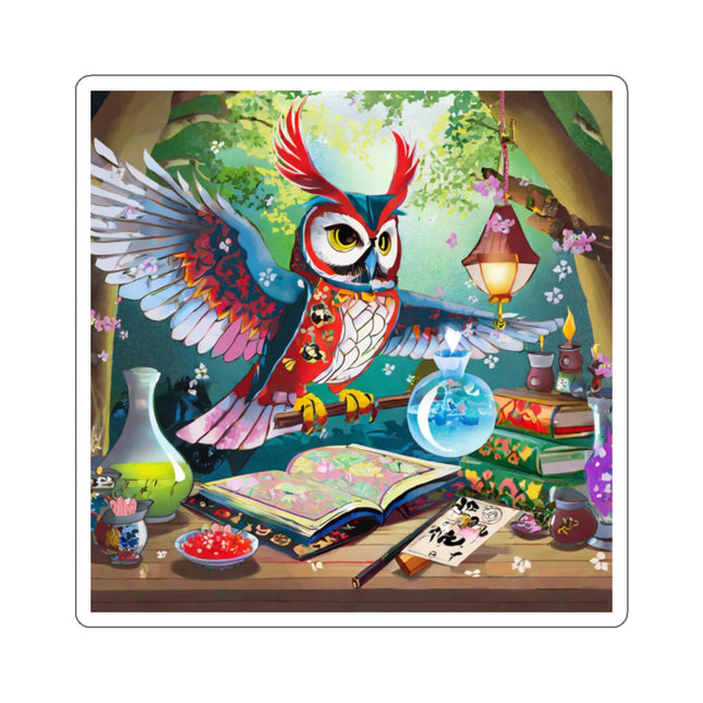 Owl's Magical Workshop Kiss-Cut Stickers (4 Sizes)