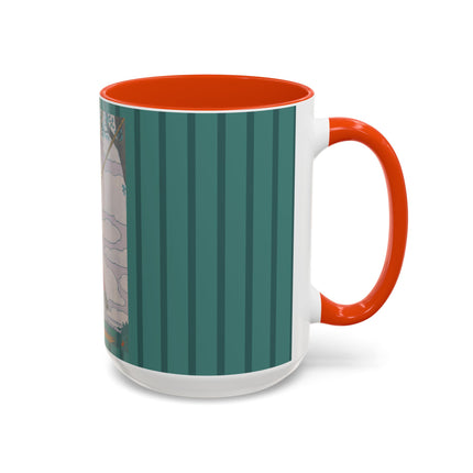 La balançoire by Georges Lepape Colorful Mugs (11oz, 15oz)