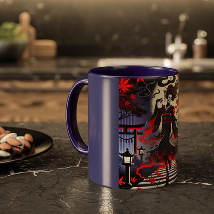 Halloween Sorceress Colorful Mugs (11oz, 15oz)