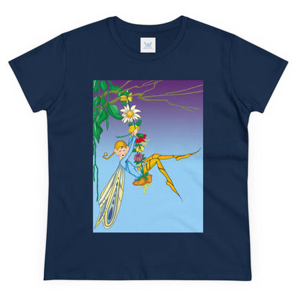 A Fairy’s Delight Women's Midweight Cotton Tee