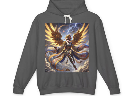 Valkyrie Descending Through Storm Hoodie