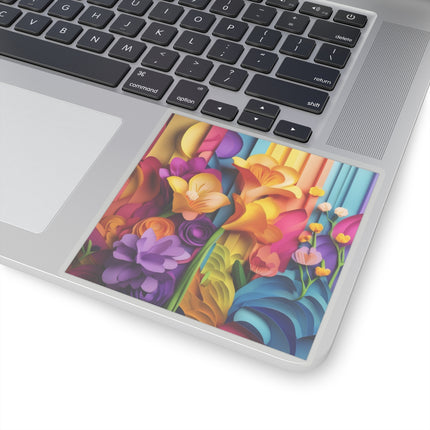 The Graceful Freesia Kiss-Cut Stickers (4 Sizes)