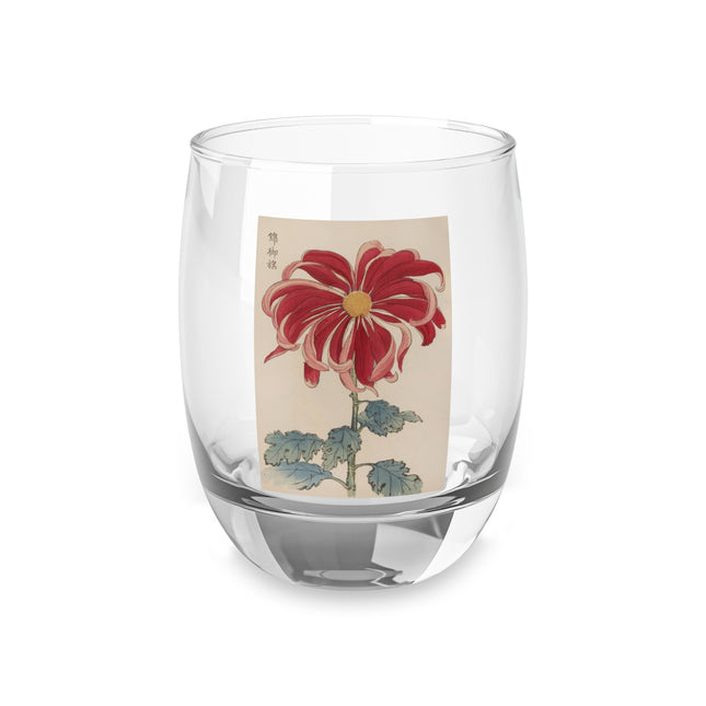 Keika hyakugiku, Pl.01 by Keika Hasegawa Whiskey Glass