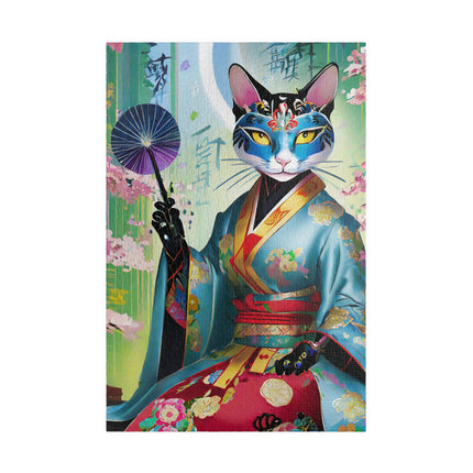 Cyberpunk Geisha Puzzle (110, 252, 520, 1014-piece)