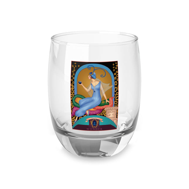 September & Sapphire (from the Gem Series) by Sofia Chiostri Whiskey Glass
