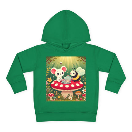 Tea Time Friends Toddler Pullover Fleece Hoodie