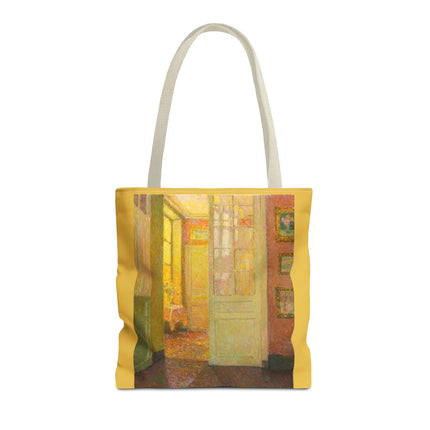 Interior, Window Light by Henri Le Sidaner Tote Bag (AOP)