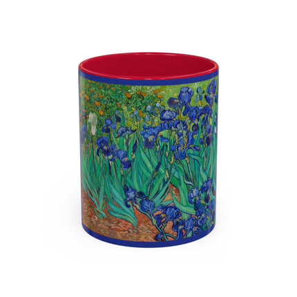 Irises by Vincent Van Gogh Colorful Mugs (11oz, 15oz)