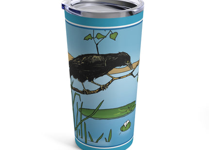 The Crow and the Frog Tumbler 20oz