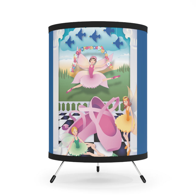 Graceful Enchantment Tripod Lamp