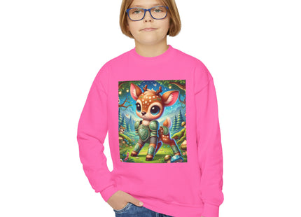 Fawn Defender Youth Crewneck Sweatshirt