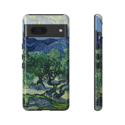 Olive Trees by Vincent Van Gogh Phone Cases