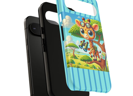 Giraffe Lookout Phone Cases