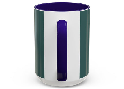 Candy Cane Timekeeper Bunny Colorful Mugs (11oz, 15oz)