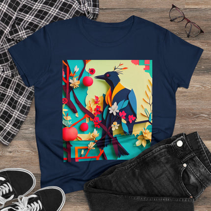 Curious Crow Women's Midweight Cotton Tee
