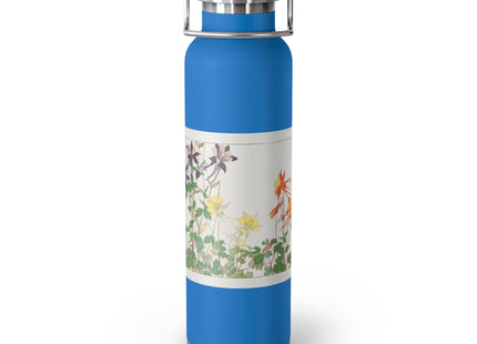 Aquilegia Flower by Tanigami Kônan Copper Vacuum Insulated Bottle, 22oz