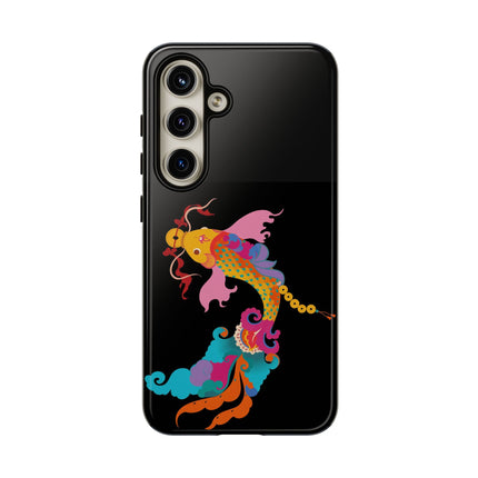 Golden Koi Phone Case – Lucky Swim & Vibrant Fortune