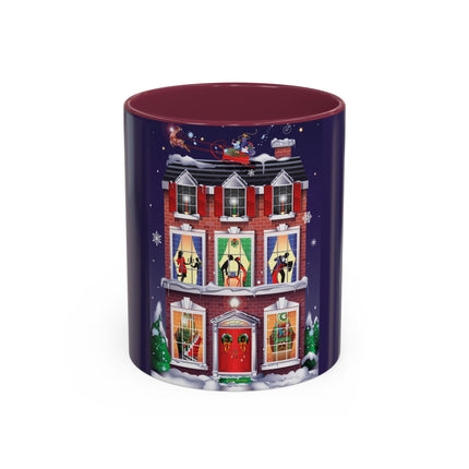 A Christmas Eve Celebration Colorful Mugs (11oz, 15oz)