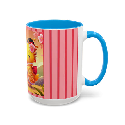 Whimsical Springtime Exchange Colorful Mugs (11oz, 15oz)