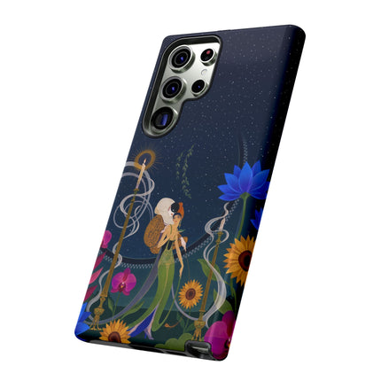 🌙🕯️ The Lady Of The Midnight Garden Phone Case – Art Deco Nocturne
